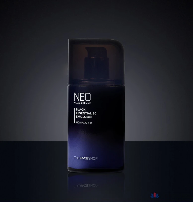 Эмульсия The Face Shop Neo Classic Homme Black Essential 80 Emulsion, 110 мл, 1 шт.