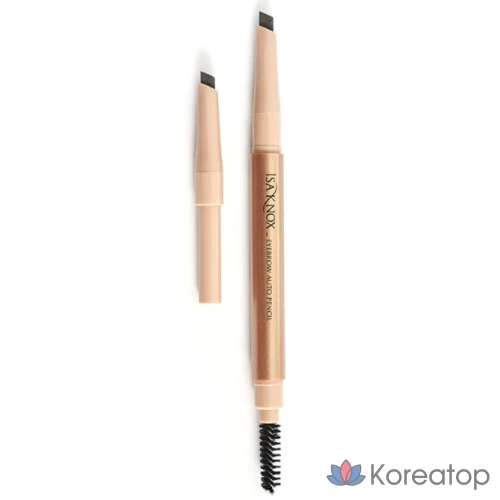 Карандаш для бровей Isa Knox Auto Eyebrow, оттенок 02, 0,2 г + 0,2 г, 1 шт.
