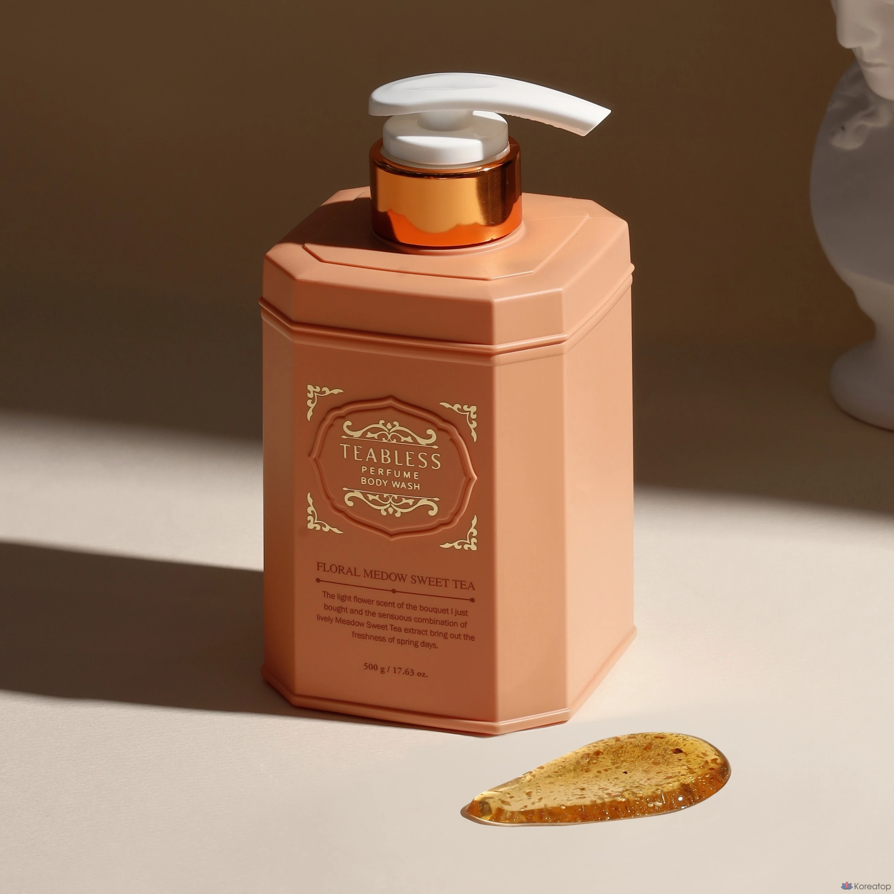 Гель для душа TEABLESS Perfume Body Wash Sweet Tea Floral, 500 г, 1 шт.