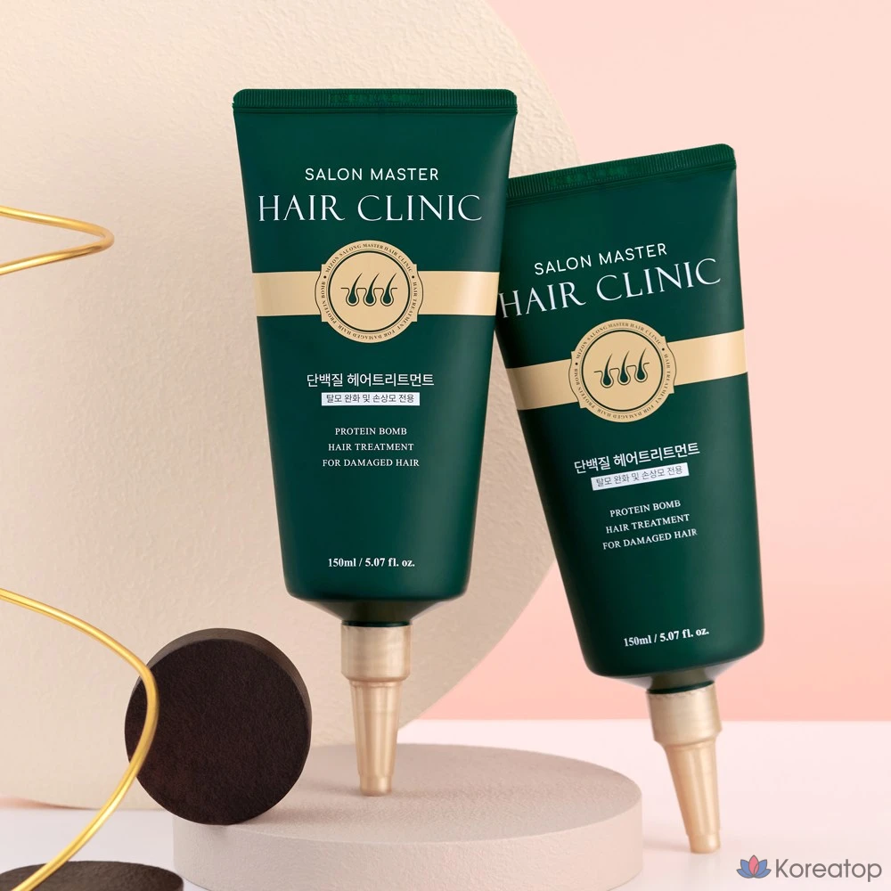 Триатмент для волос Mizon Salon Master Hair Clinic Protein Treatment, 150 мл, 1 шт.