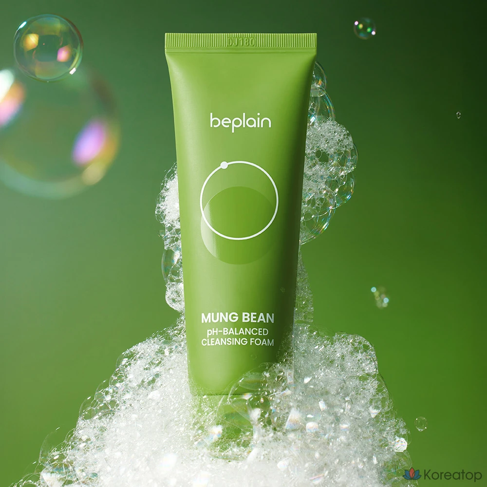 Очищающая пенка Beplain Greenful pH-Balanced Cleansing Foam, 80 мл, 1 шт.