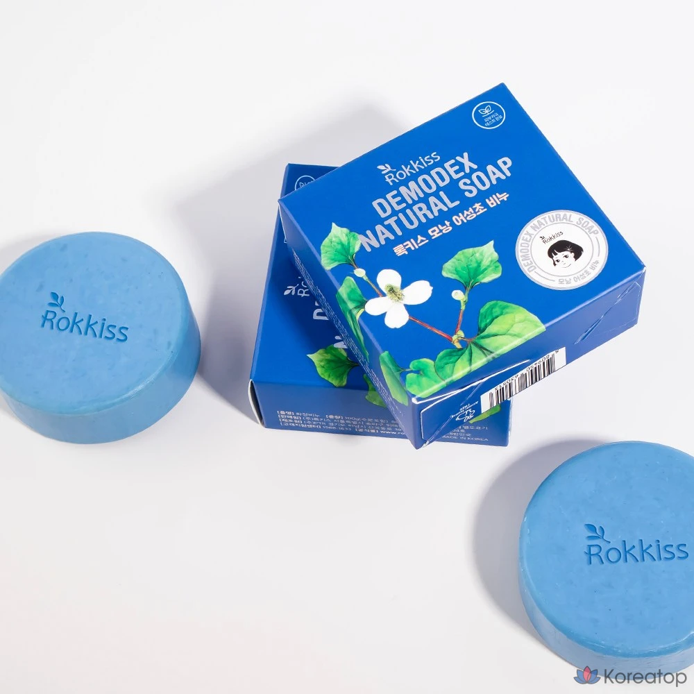 Мыло для умывания Rokkiss Mogwang Eoseongcho Cleansing Soap, 100 г, 1 шт.