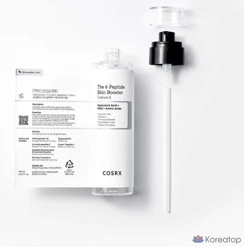 Сыворотка COSRX The 6 Peptide Skin Booster Serum, 150 мл, 1 шт.