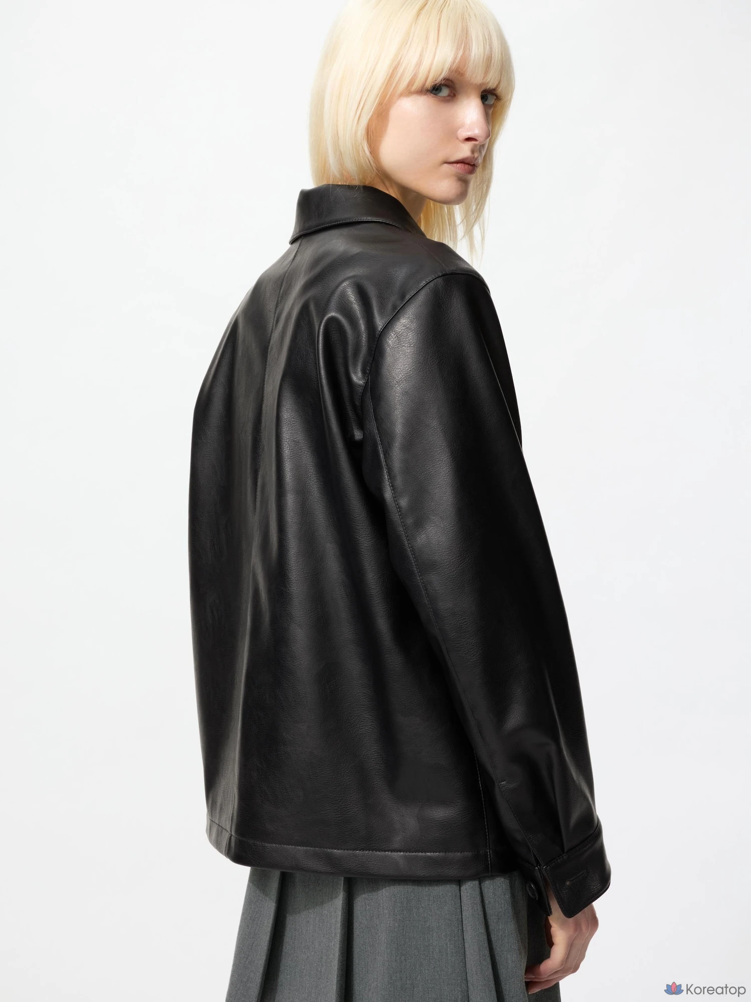 Куртка-рубашка Uniqlo Coating Relax Shirt Jacket