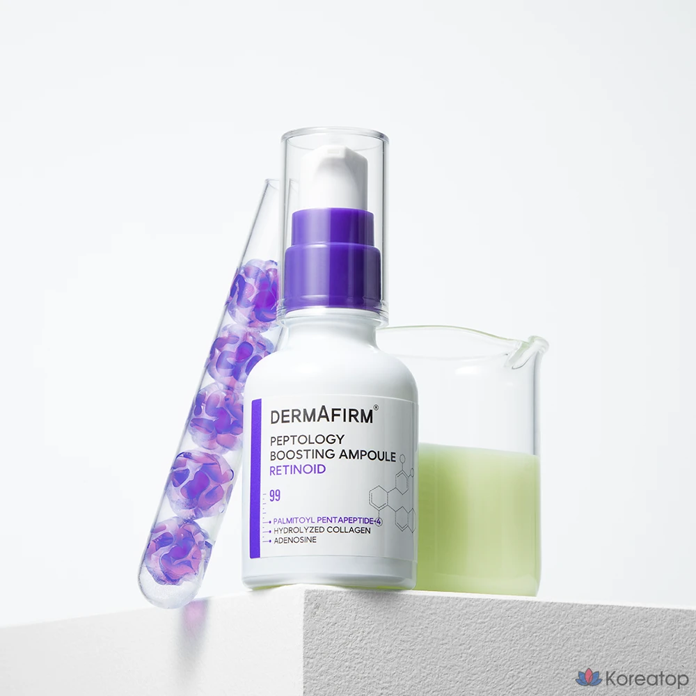 Ампульная сыворотка Dermafirm Peptology Boosting Ampoule Retinoid, 30 мл, 1 шт., фото 3