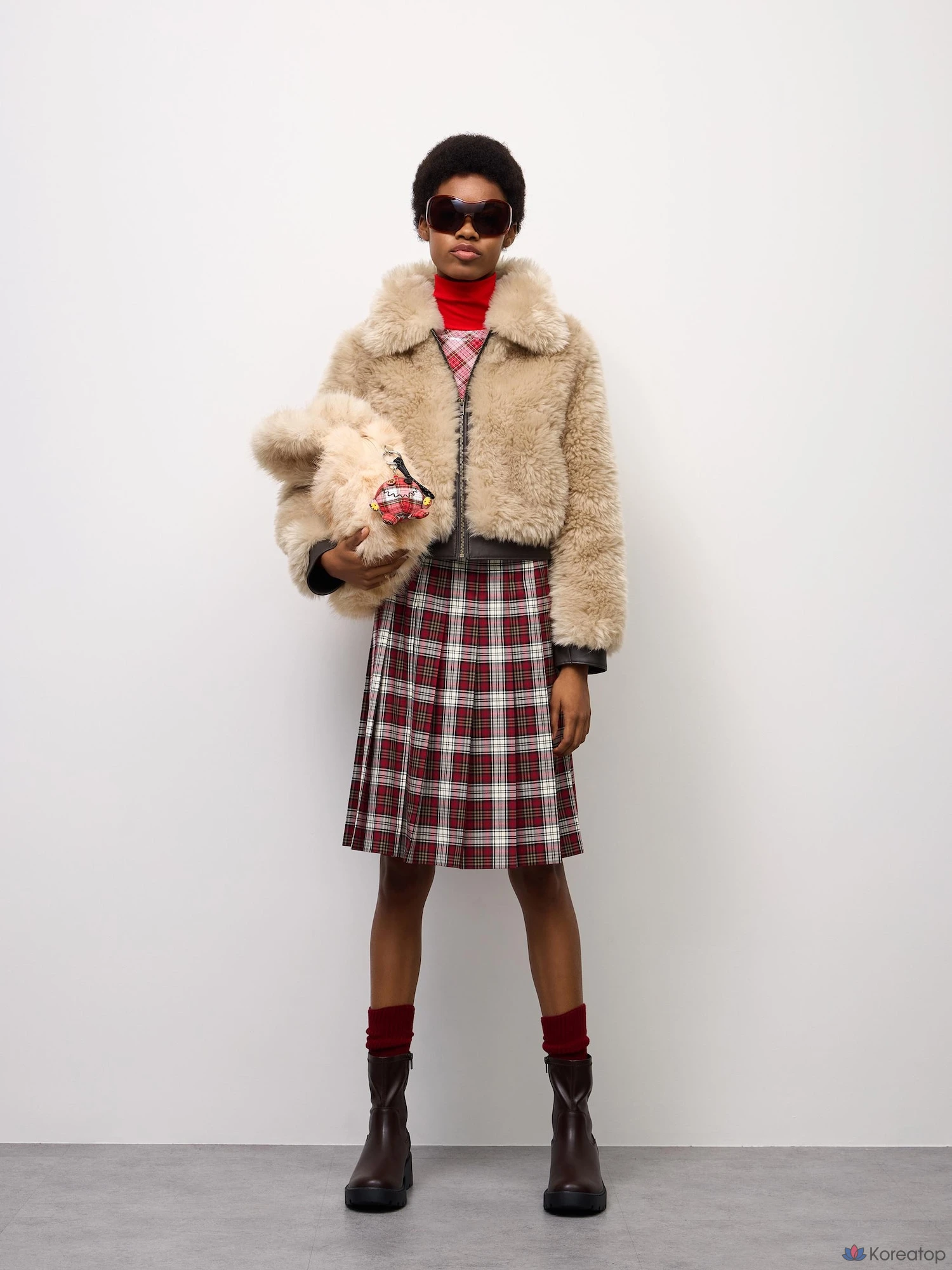 Куртка Uniqlo Fluffy Combination Jacket