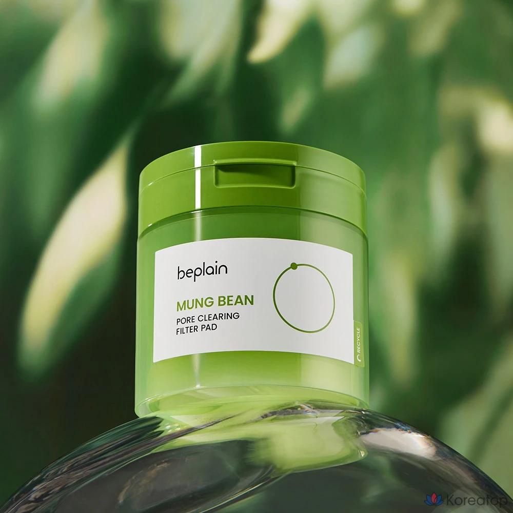 Пилинг-пэды Beplain Green Bean Pore Clearing Filter Pad, 180 мл, 70 шт.