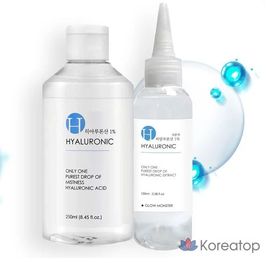 Сыворотка Glow Monster Low Molecular Hyaluronic Acid 1% Pure Solution, 100 мл, 1 шт.