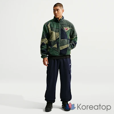 Куртка мужская Nike Club Winterized Fleece Full-Zip Jacket, фото 4