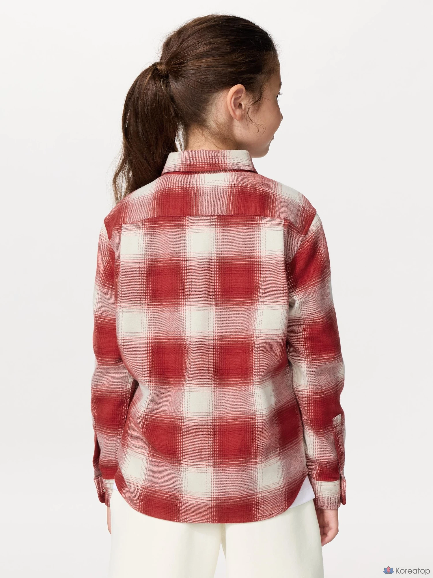 Рубашка детская Uniqlo Flannel Check Shirt D