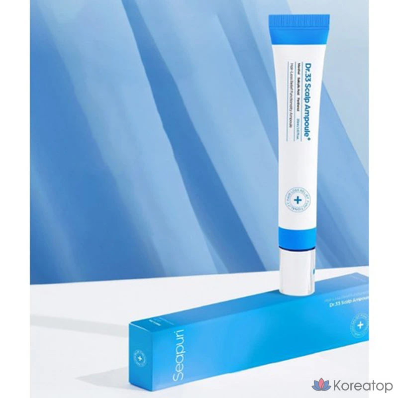 Ампульная сыворотка для волос Seapuri 33 Hair Ampoule, 20 мл, 1 шт.