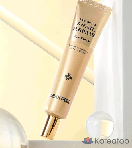 Крем для век Medi-Peel 24K Gold Snail Repair Eye Cream, 40 мл, 1 шт.