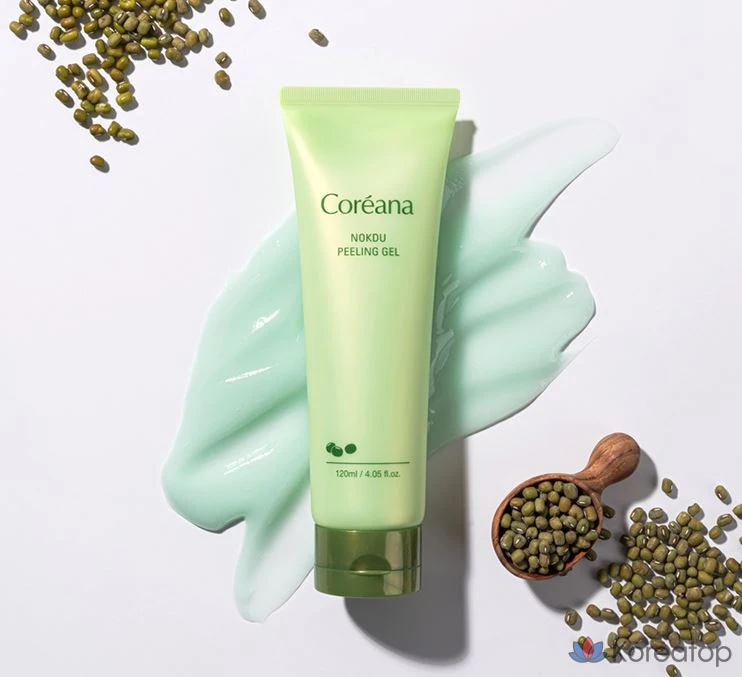 Пилинг Coreana Green Bean Peeling Gel, 120 мл, 1 шт.