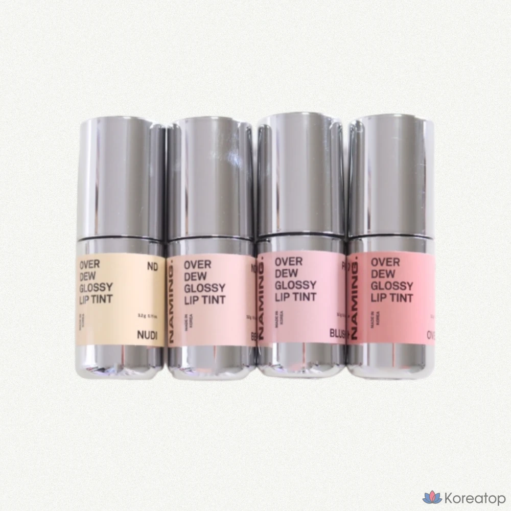 Тинт для губ NAMING Over Du Glossy Lip Tint, оттенок Hush, 1 шт.