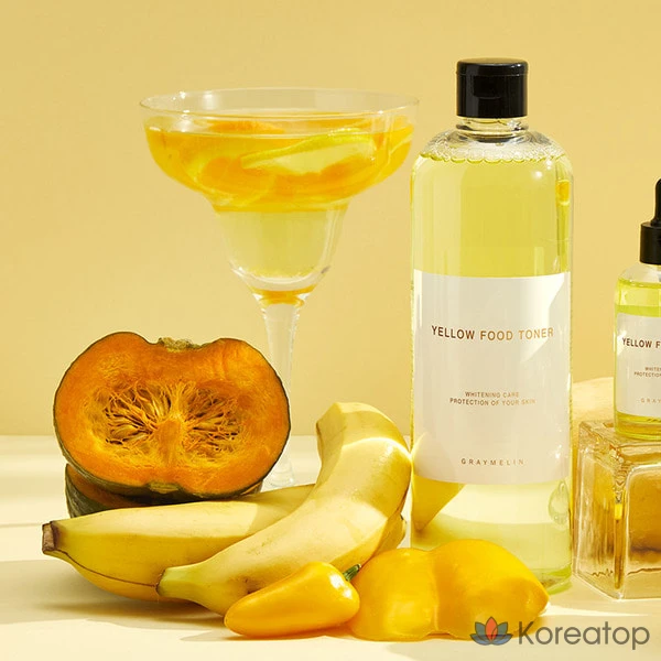 Тонер Graymelin Whitening Nutrition Yellow Food Toner, 500 мл, 1 шт.