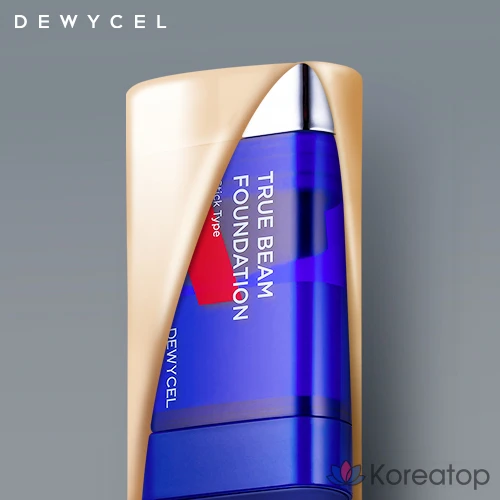 Тональный стик-основа DEWYCEL Homme True Beam Stick & Brush Foundation SPF50+ PA++++, 12 мл, 1 шт.