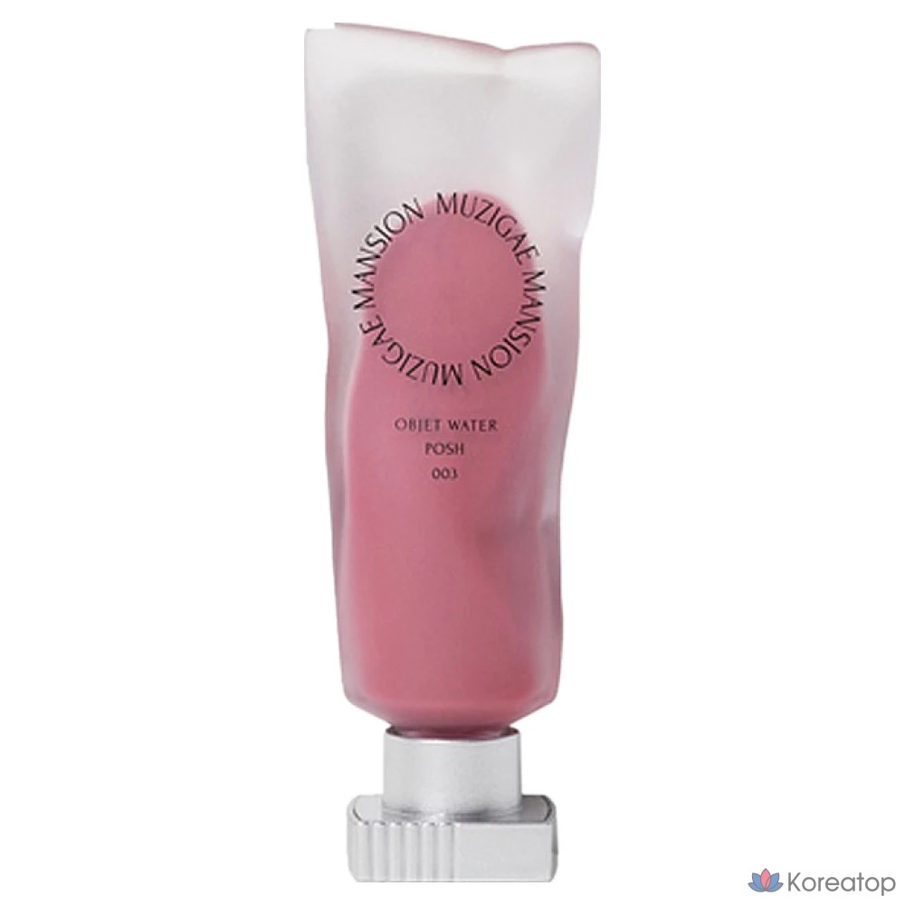 Тинт для губ Muzigae Mansion Objet Water Tint, оттенок 003 Posh, 1 шт.