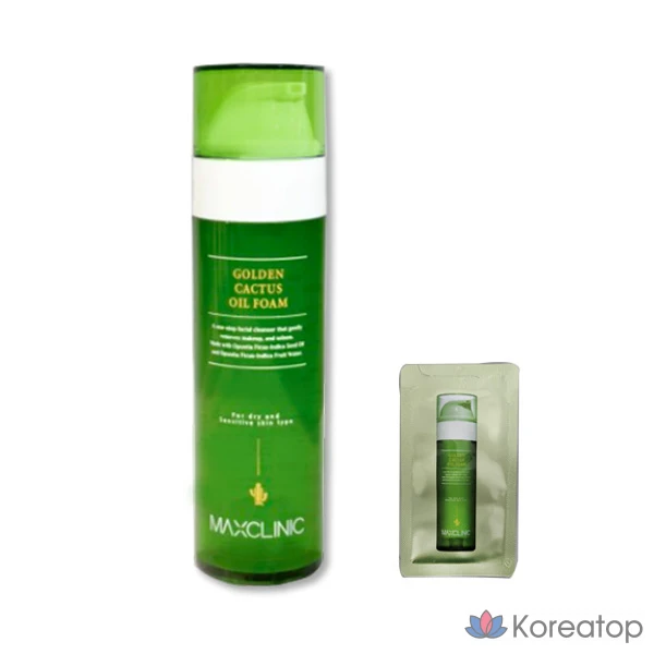 Очищающая пенка MAXCLINIC Golden Cactus Oil Foam Cleanser, 110 г, 1 шт.