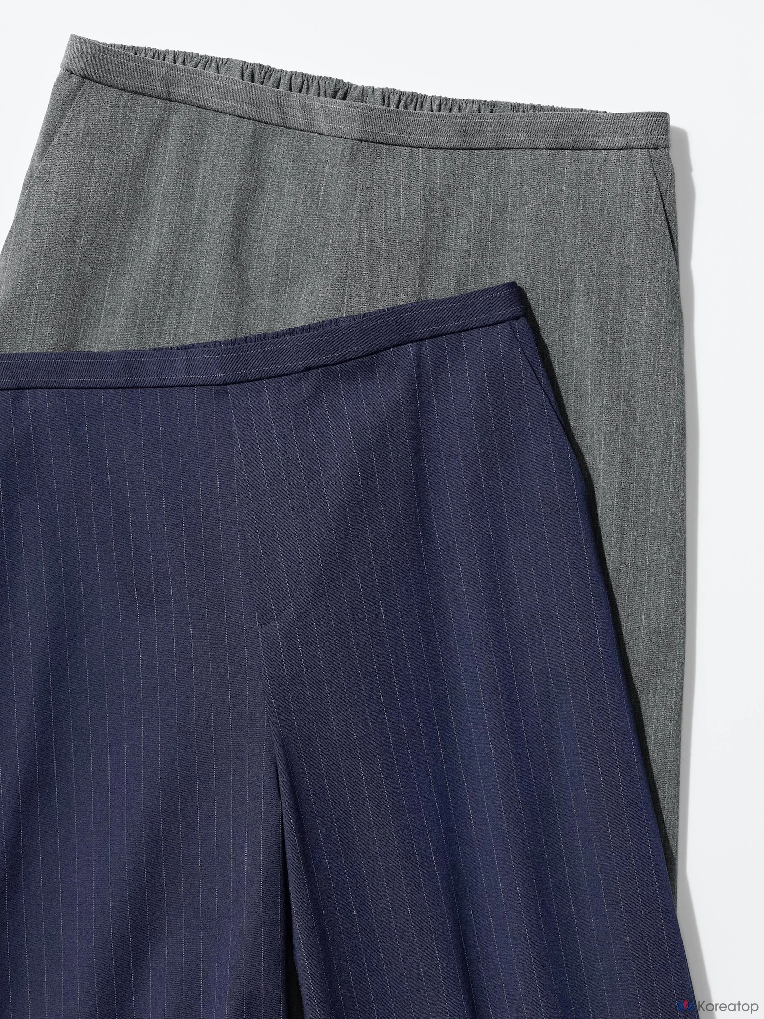 Брюки Uniqlo Smart Easy Pants, в полоску