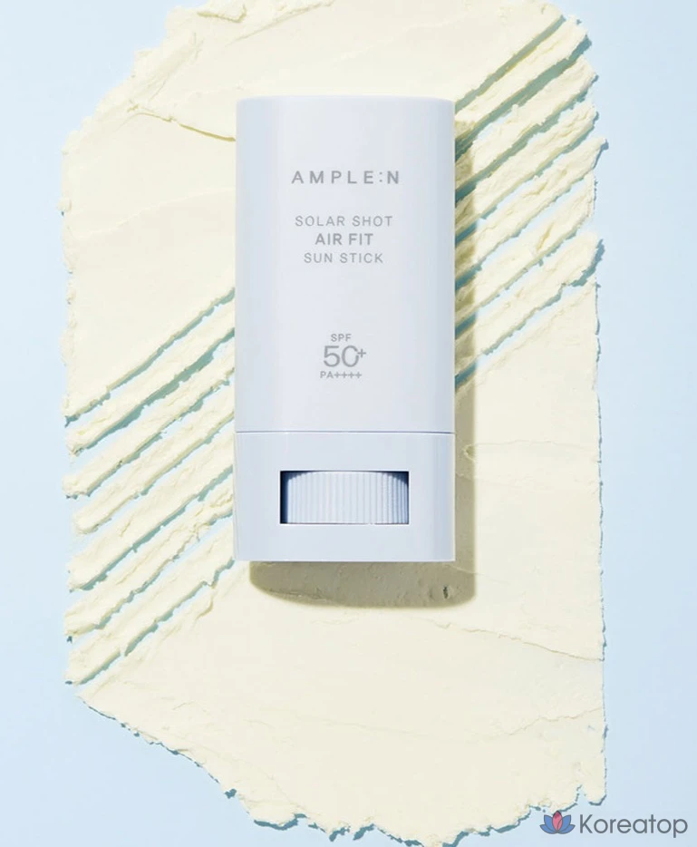 Солнцезащитный стик AMPLE:N Solar Shot Air Fit Sun Stick SPF50+ PA++++, 20 г, 1 шт.