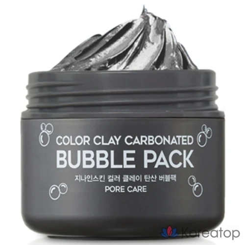 Пилинг-маска G9SKIN Color Clay Carbonate Bubble Pack, 100 мл, 1 шт.