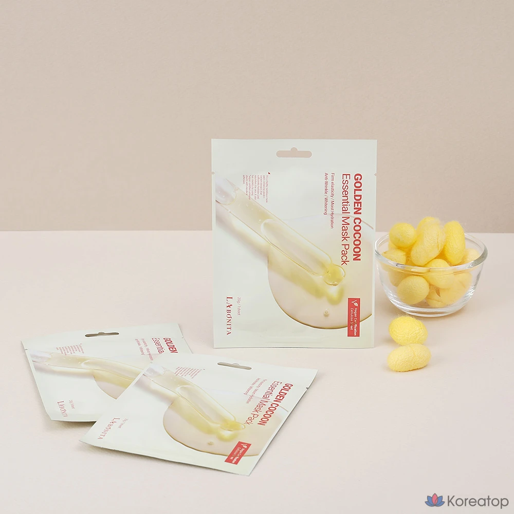 Тканевая маска для лица Labonita Golden Cocoon Essential Mask, 30 шт.