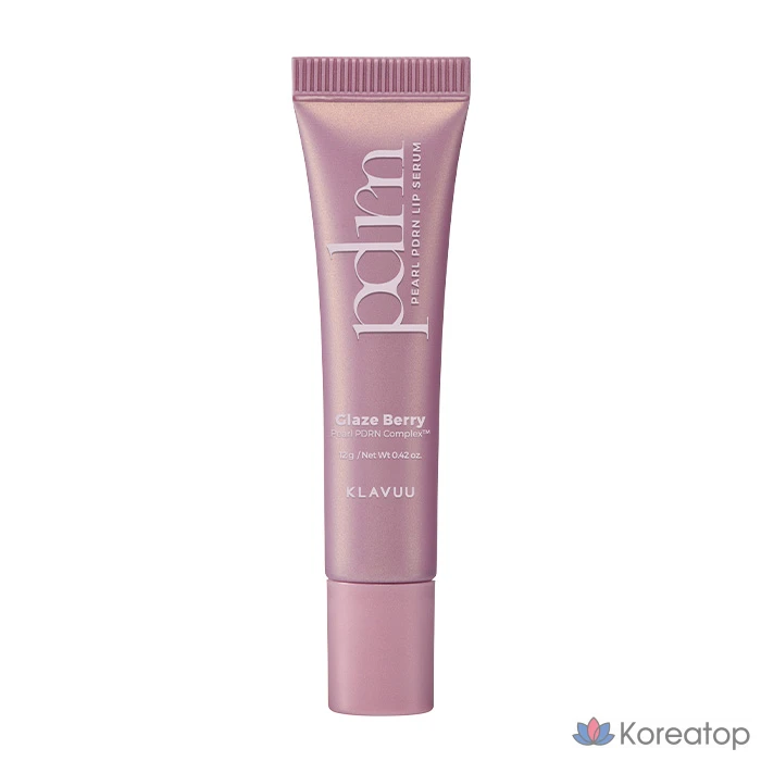 Сыворотка для губ Klavuu Nourishing Care Pearl PDRN Lip Serum, оттенок Glaze Berry, 12 г, 1 шт.