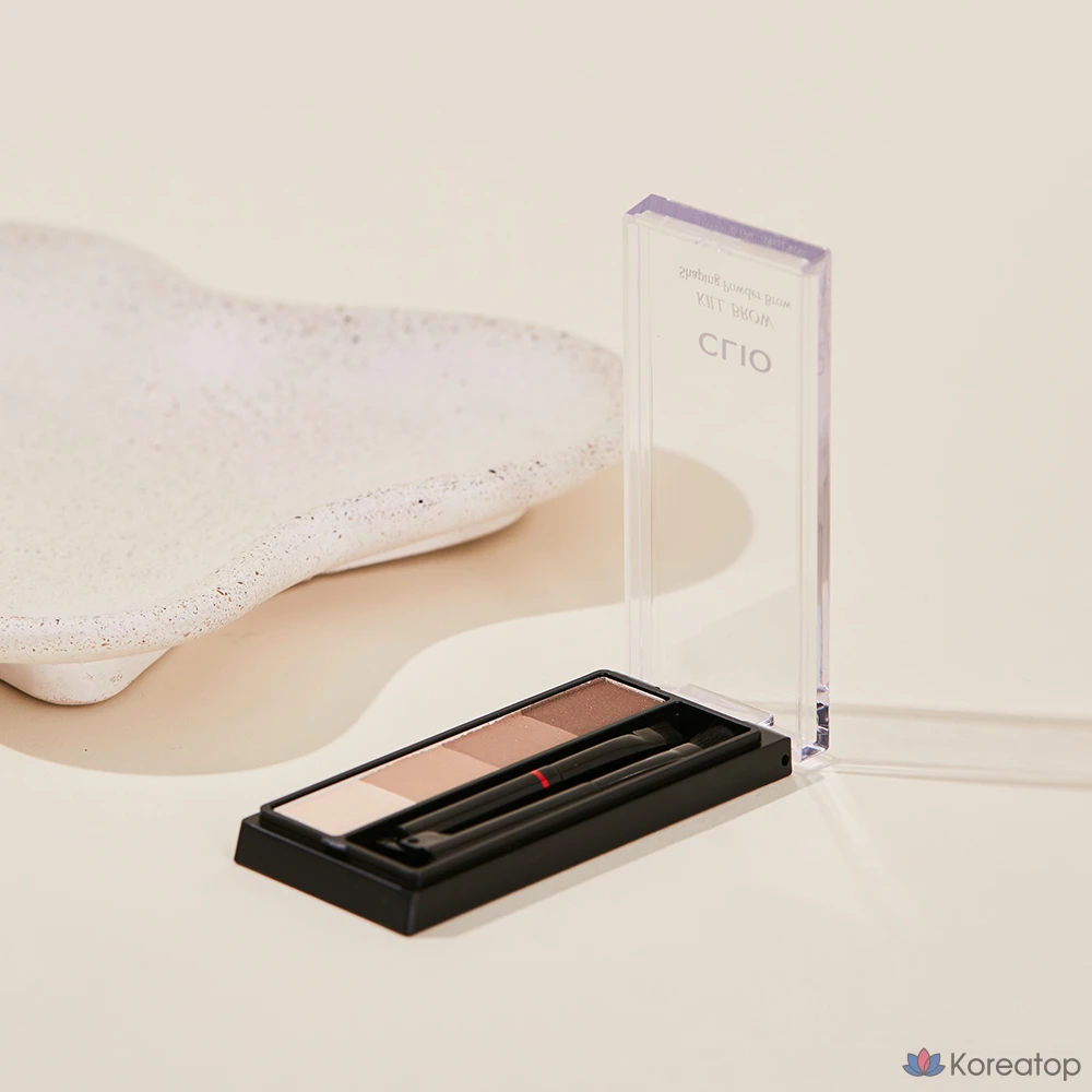 Карандаш для бровей Clio Kill Brow Shaping Powder Brow, оттенок 01 Natural Warm Brown, 1 шт.