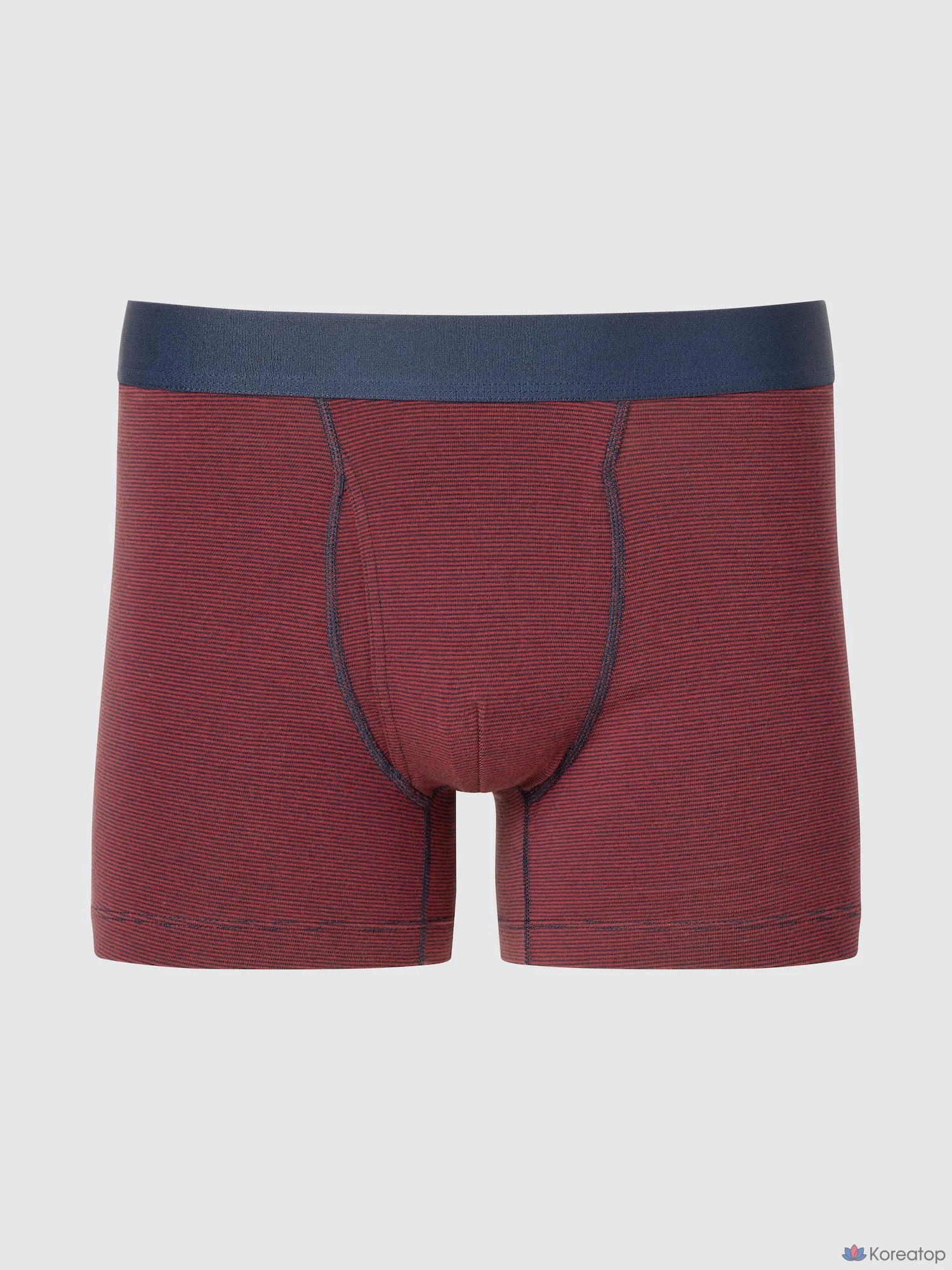Трусы-боксеры Uniqlo Cotton Boxer Brief, в мини-полоску