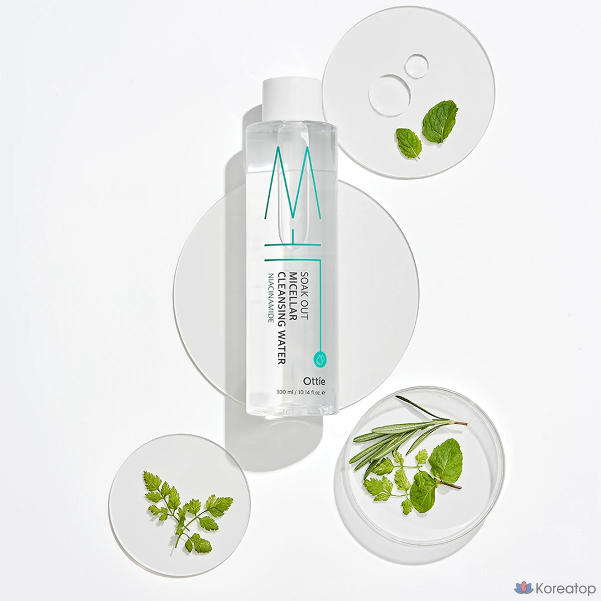 Гидрофильное масло Ottie Sock Out Micellar Niacinamide Cleansing Water, 300 мл, 1 шт.