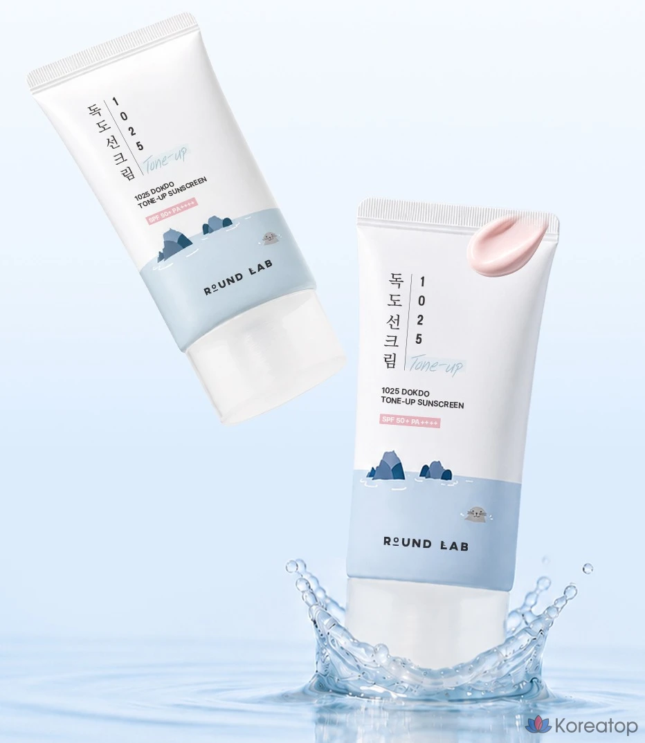 Солнцезащитный крем Round Lab 1025 Dokdo Tone Up Sun Cream SPF50+ PA++++, 50 мл, 1 шт.