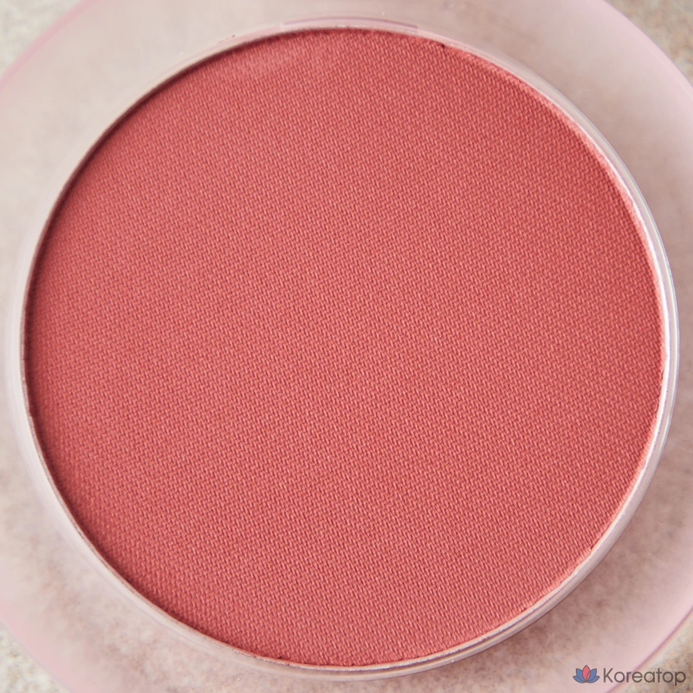 Пудровые румяна Klavuu Urban Pearlsation Natural Powder Blusher, оттенок 7 Sunset Brick, 4.5 г, 1 шт.