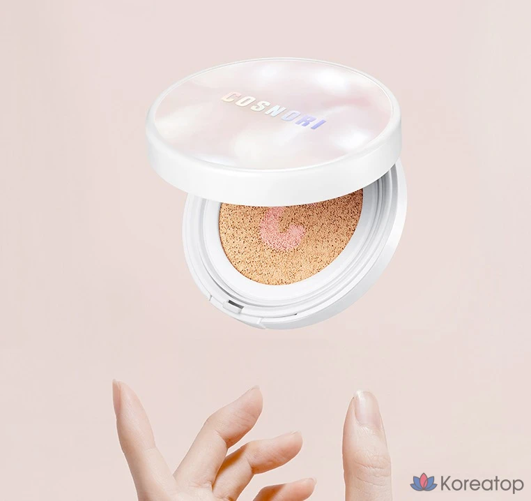 Кушон Cosnori Blossom Tone-up Cushion Clear SPF50+ PA++++ Refill, оттенок Pink Beige, 14 г, 1 шт.