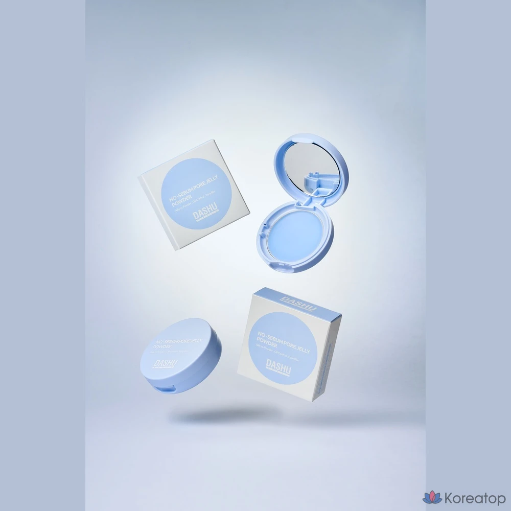Пудра DASHU No Sebum Pore Jelly Powder, оттенок Blue, 6.5 г, 1 шт.