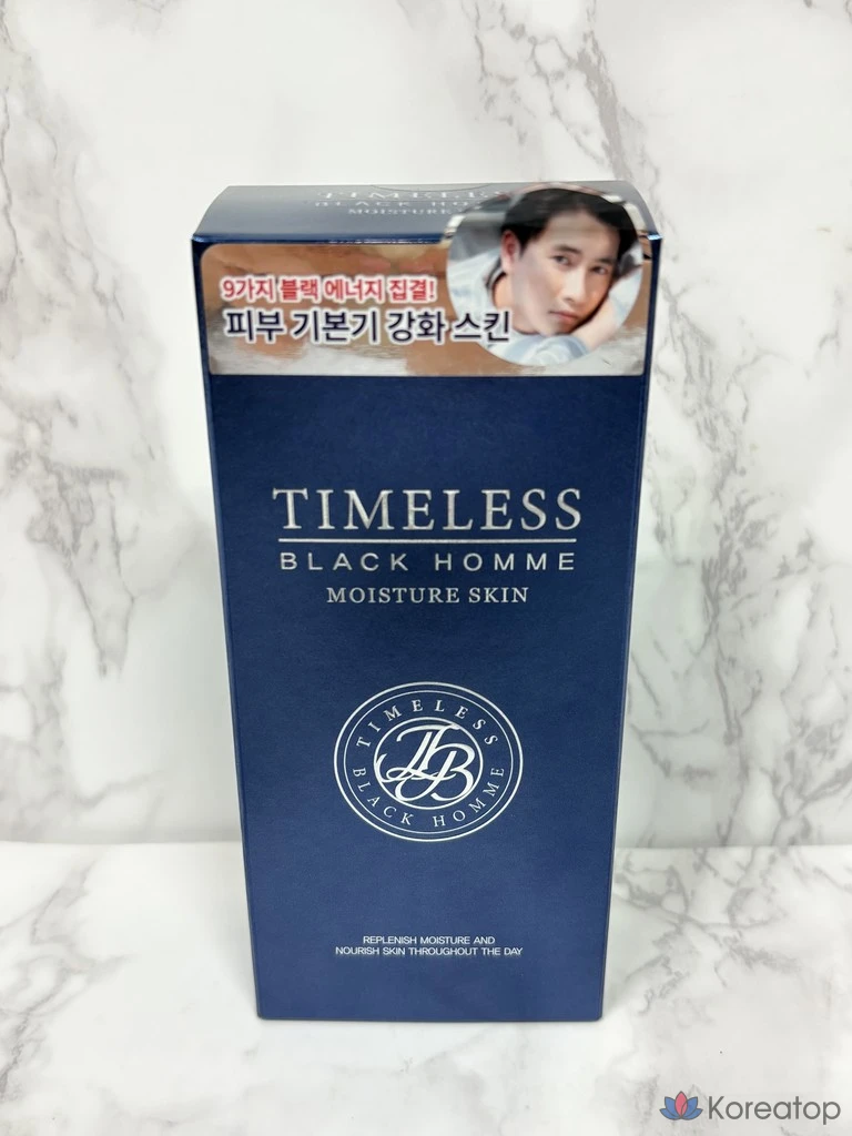 Тонер SNP Timeless Black Homme Moisture Skin, 130 мл, 1 шт.