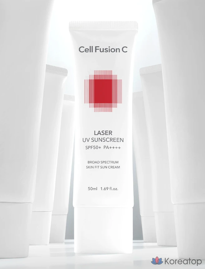Солнцезащитный крем CELL FUSION C Laser UV Sunscreen SPF50+ PA++++, 50 мл x 2 шт. + 20 мл, 1 шт.