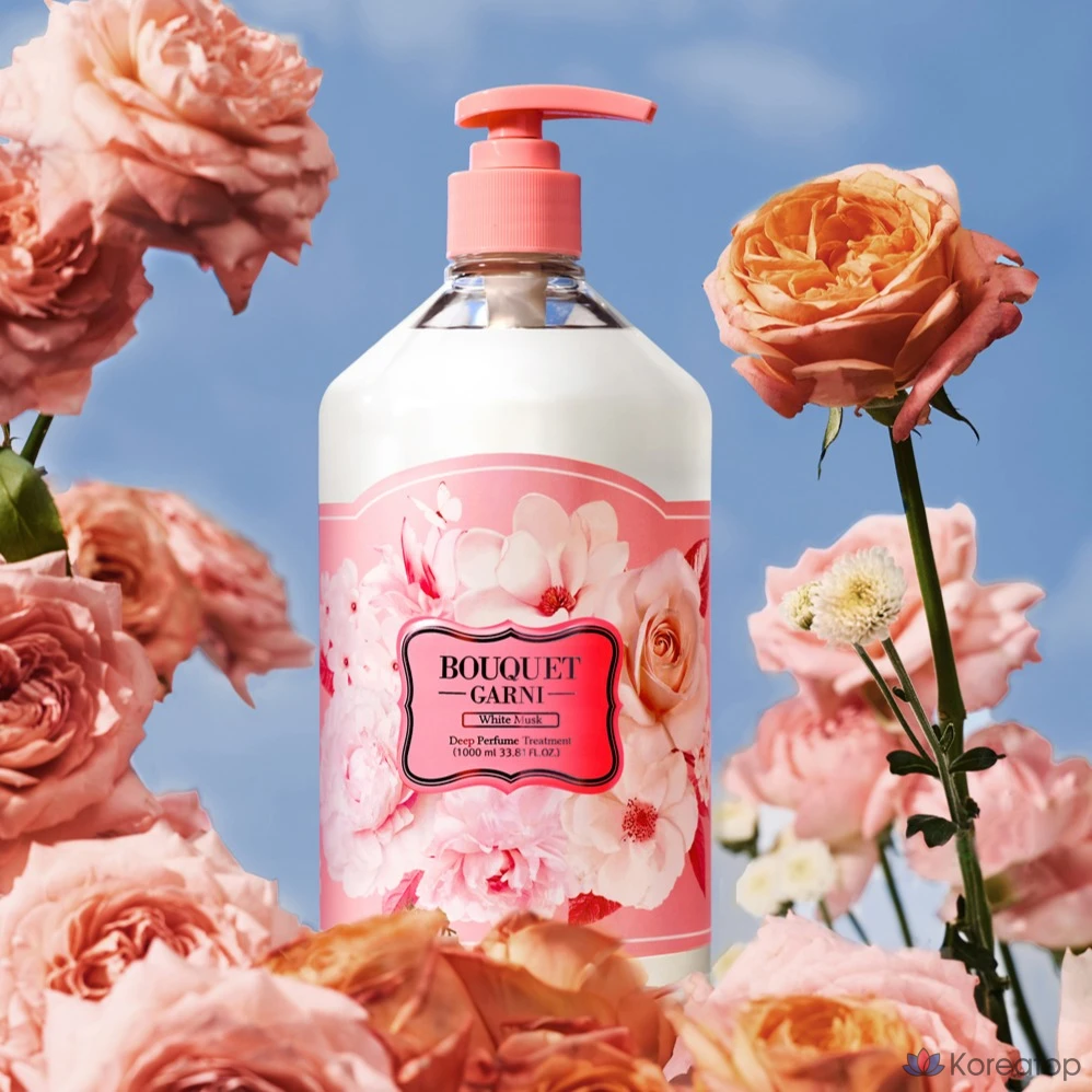 Триммер для волос Bouquet Garni Deep Perfume Treatment White Musk, 1 л, 1 шт., фото 4