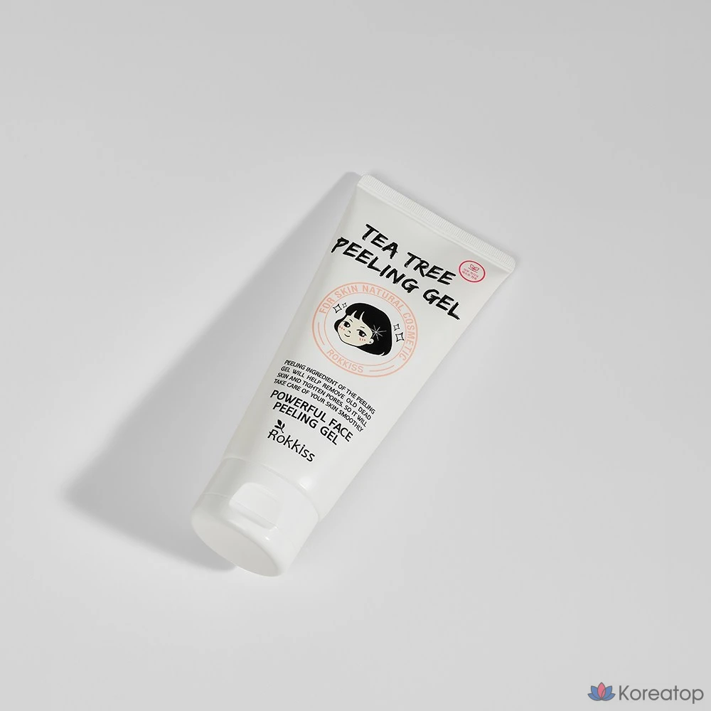 Пилинг Rokkiss Tea Tree Peeling Gel, 120 мл, 1 шт.