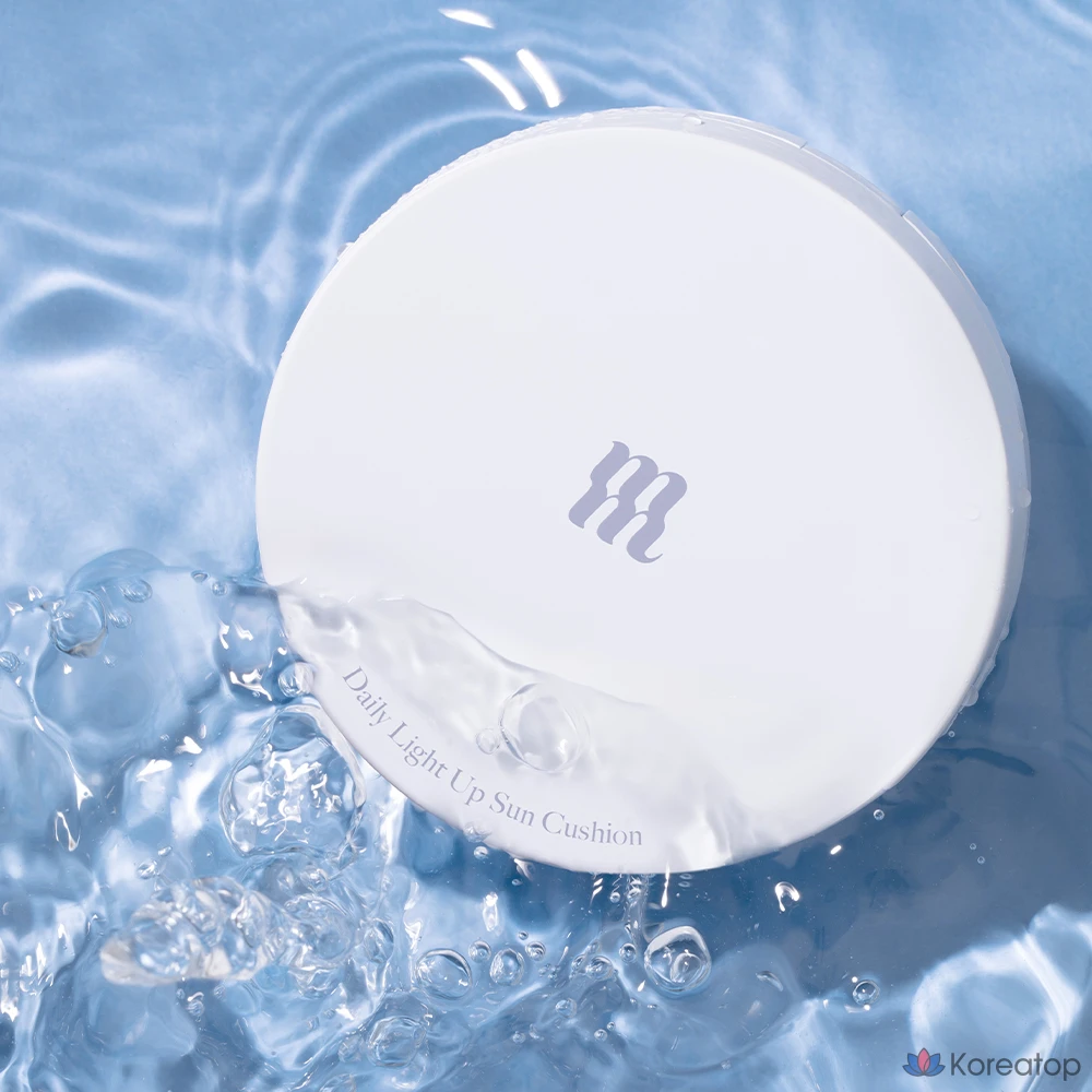 Солнцезащитный кушон MERZY Daily Light Up Sun Cushion SPF50+ PA++++, 12 г, 1 шт.