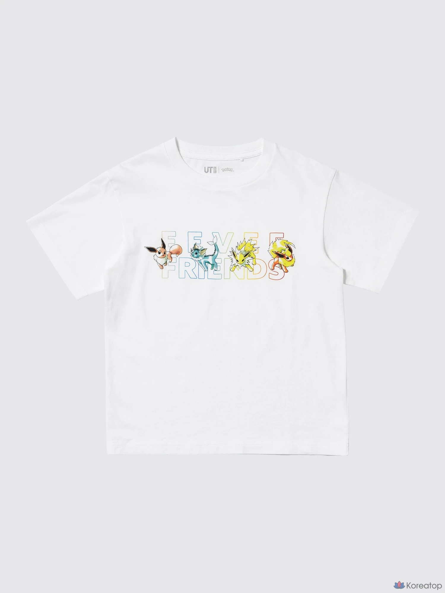 Футболка детская Uniqlo Pokémon UT (Graphic T), черный