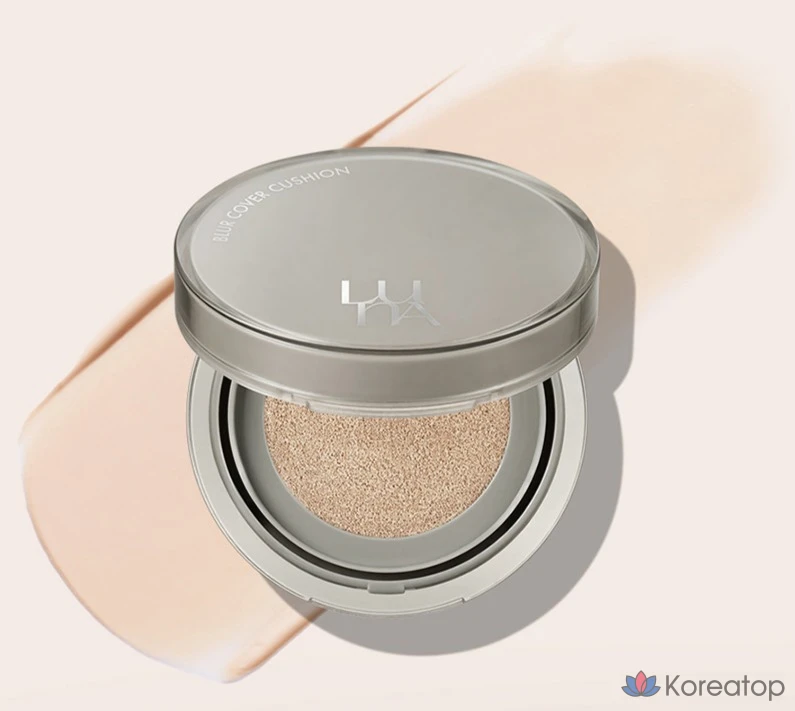 Кушон Luna Blur Cover Cushion Foundation Mini SPF40 PA++, оттенок 1호 Vanilla, 5 г, 1 шт.