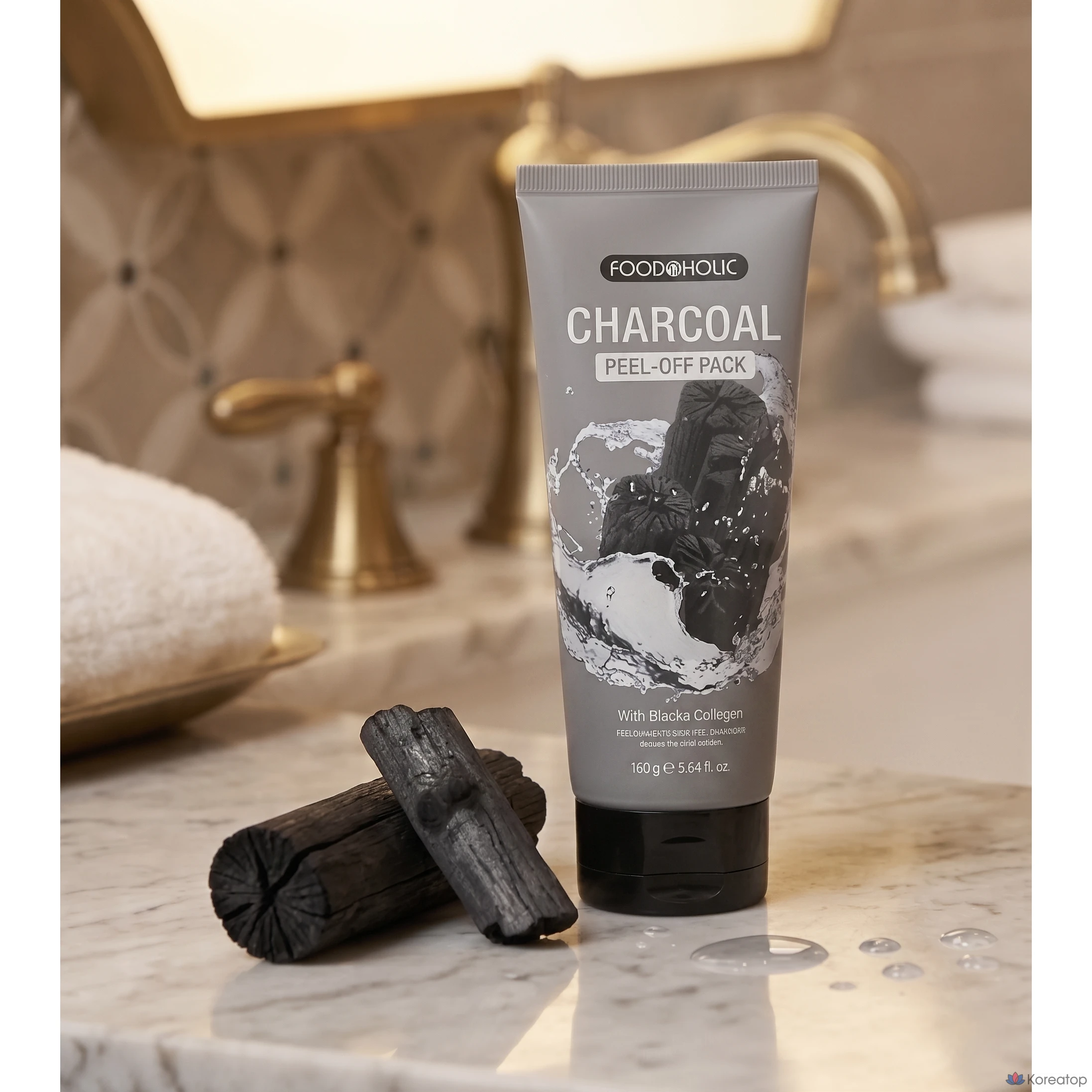 Пилинг-пленка FoodaHolic Collagen Peel-off Pack Charcoal, 150 мл, 1 шт.
