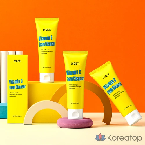 Пенка для умывания O!GETi Vitamin C Foam Cleanser, 120 г, 1 шт.