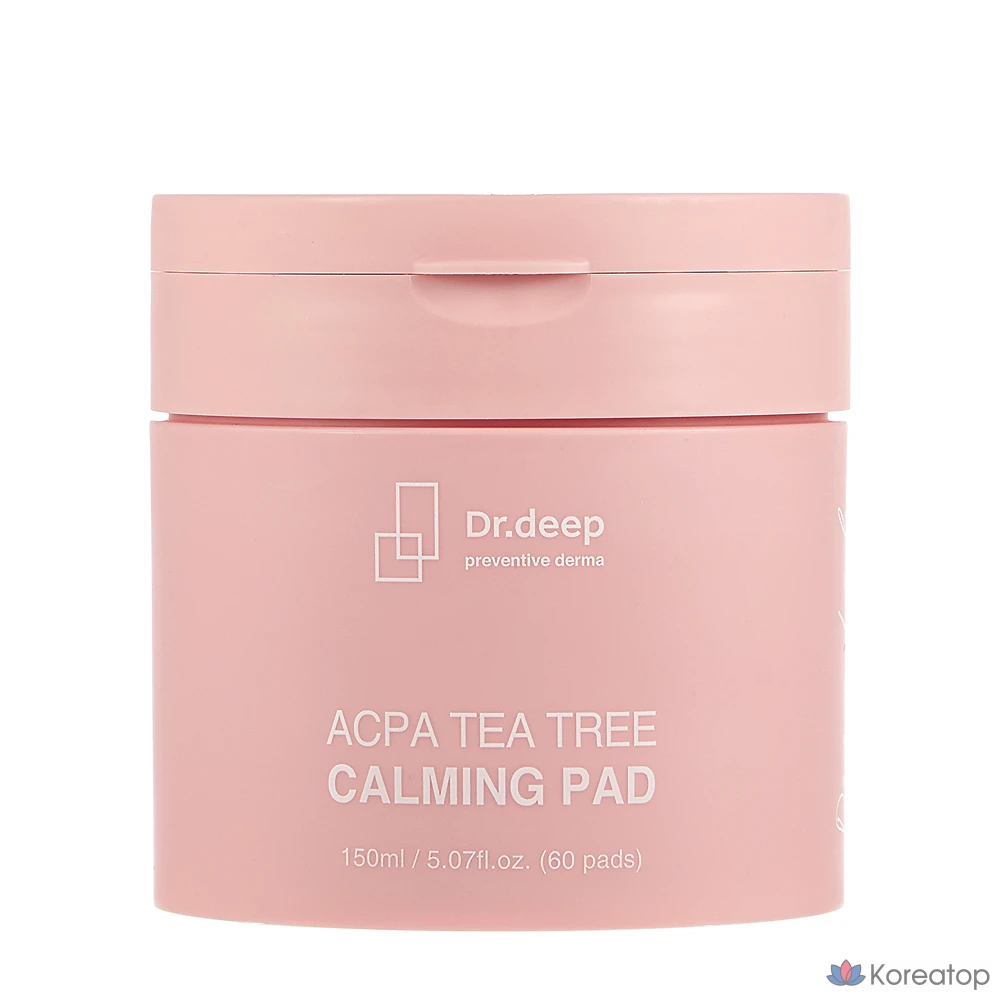 Пэды для лица Dr. Deep Arcpa Trouble Soothing Pad, 1 шт.