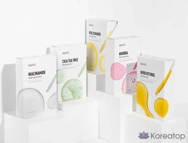 Тканевая маска для лица NACIFIC Niacinamide Brightening Mask, 30 г, 1 шт.