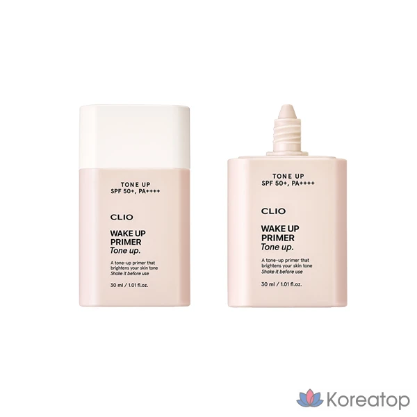 Тонер-праймер Clio Wake Up Primer Tone-up SPF50+ PA++++, 30 мл, 1 шт.