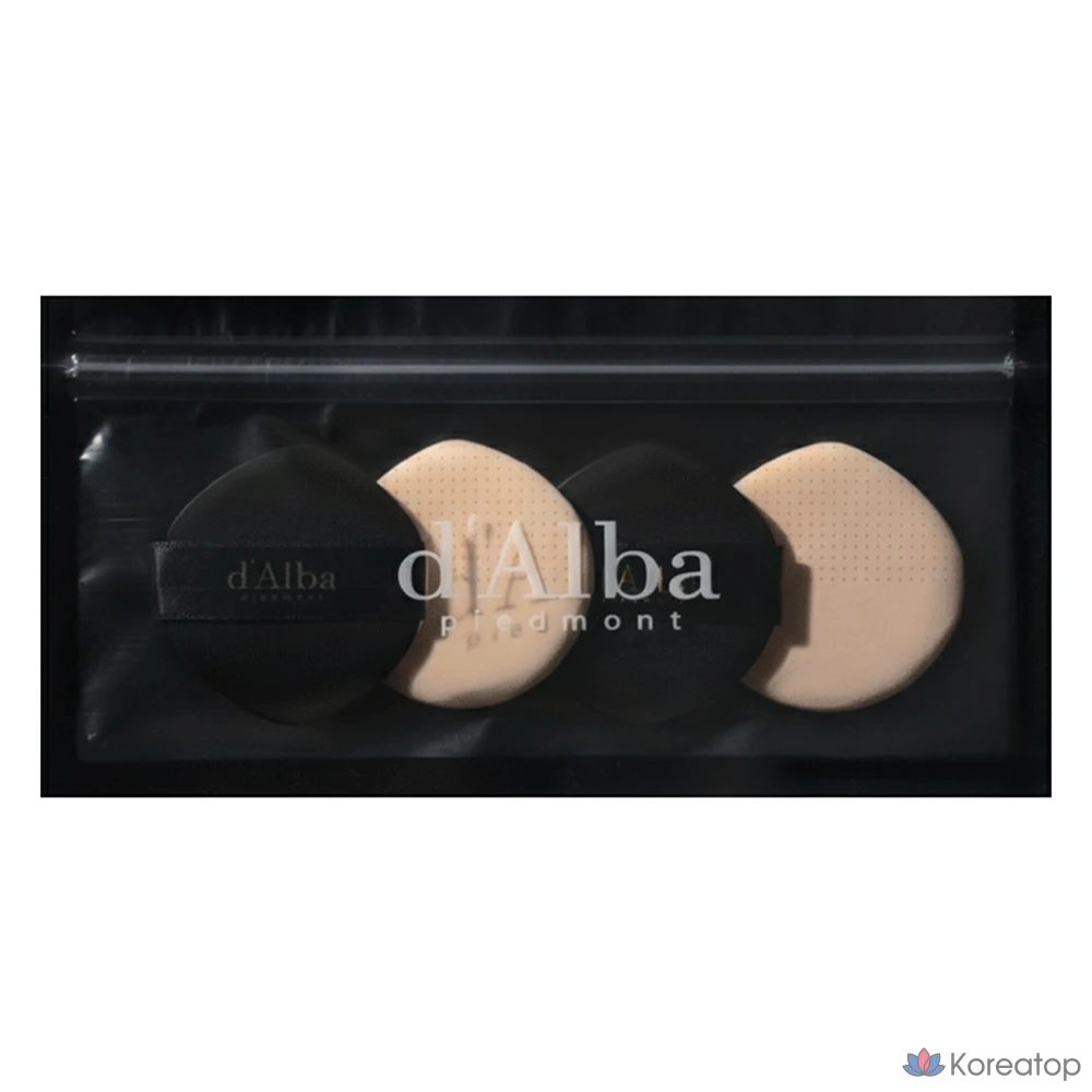 Кушон-пудра d'Alba Cushion Foundation Puff, 4 шт.