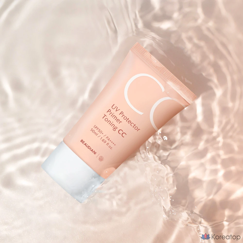 Солнцезащитный крем Beaudiani UV Protector Primer Toning CC Cream SPF50+ PA++++, 50 мл, 1 шт.