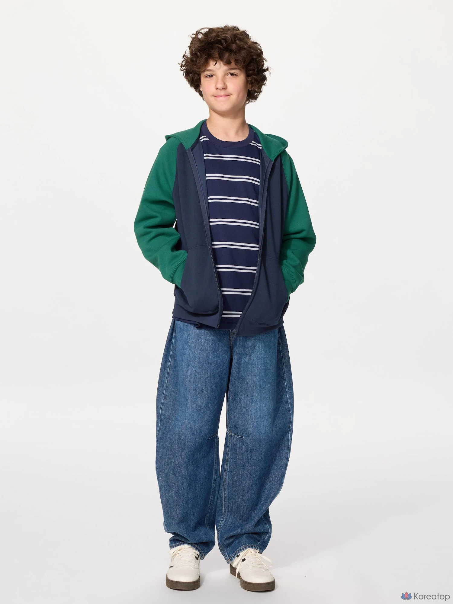 Джинсы детские Uniqlo Barrel Leg Jeans
