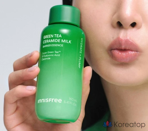 Эссенция Innisfree Green Tea Ceramide Milk Essence, 90 мл, 1 шт.